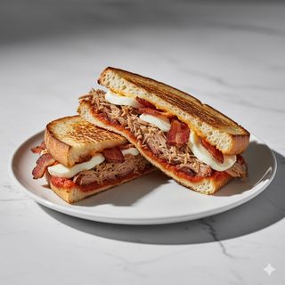 Panini de pulled pork