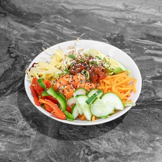 Arma tu poke bowl