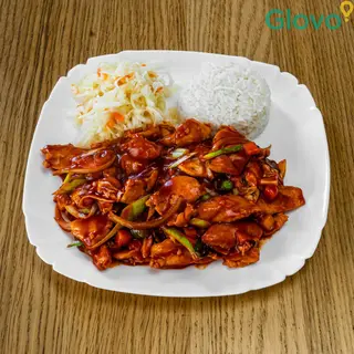 Kurczak z warzywami 850g