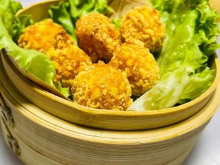 Bites de Queso Cheddar y Jamón