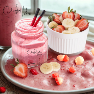 MILKSHAKE -  Capsuni & Banane