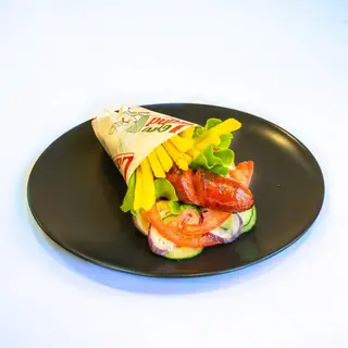 Гирос с наденица (350г)