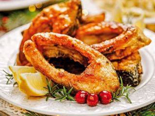 Пържен шаран (300г)