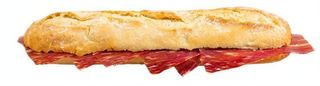 Bocadillo de jamón ibérico