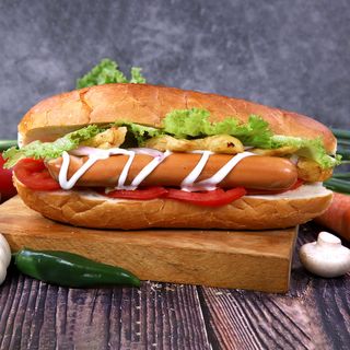 Хот дог с гарнитура (280г)