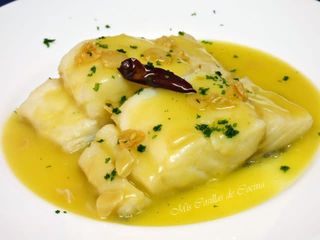 Lomo de Bacalao Al Pilpil ( 1 persona )