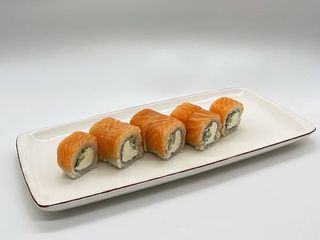 Філадельфія з лососем та креветкою