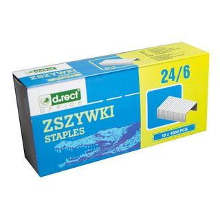 Capse 24/6 1000buc/cutie D.Rect