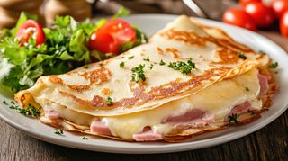 Crespelle al prosciutto e formaggio
