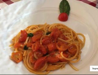 Spaghetti al pomodoro fresco