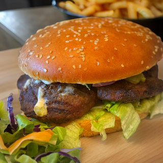 Meniu Meat Burger cu pepsi