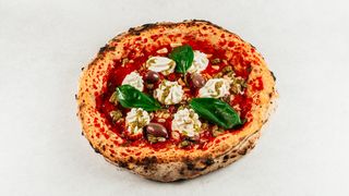 Pizza Marinara & Ricotta