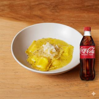 Ravioli Adesso Pasta + bibita