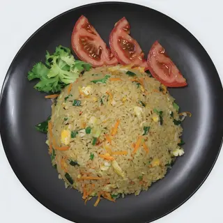 Mix Fried Rice (Riso saltato con carne Misto)