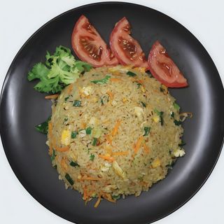 Mix Fried Rice (Riso saltato con carne Misto)