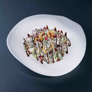 ხბოს სალათი სოკოთი