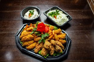 Platou crispy & aripioare (6 persoane)