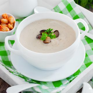 Суп-пюре грибной