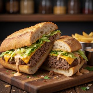 Menú bocadillo le double