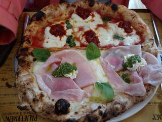 Metà carciofi e metà funghi