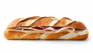 Panino con porchetta di Ariccia provola patate