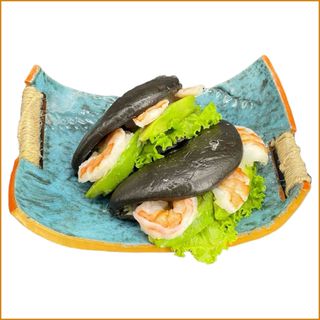 Burgher Bao cu creveți (2buc)