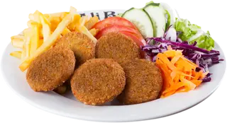 Prato de Rolo de Falafel