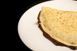 Crep de chocolate negro