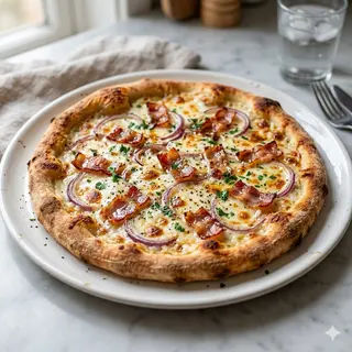 Pizza Carbonara