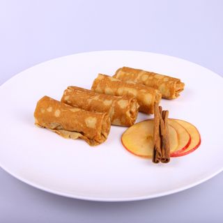 Млинці з яблуками смажені, 100 г