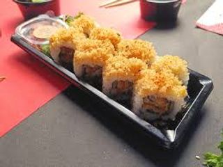 Crunchy Salmon Roll - 8 Pcs
