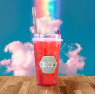 Bubble tea al budino