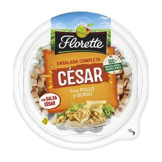 Ensalada César Con Pollo Y Queso Florette Envase 205 Gr.