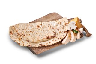 Янтик з куркою, сиром та печерицями