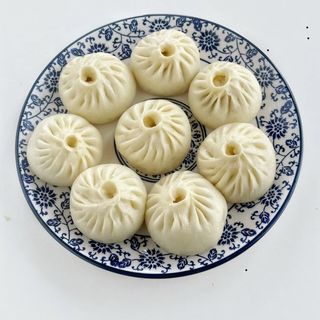 19B pan chino relleno de carne (2 piezas)