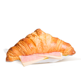 Croasant cu șuncă și cașcaval