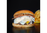 HAMBURGUESA CHEESE ROCK BACON
