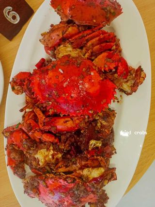 Stir-Fried Crabs,