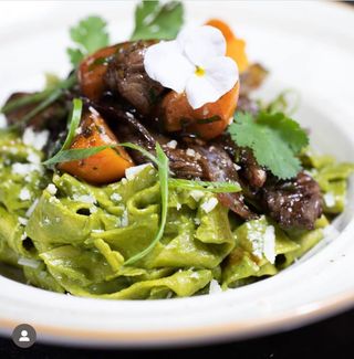 Espagueti Verdes Al Wok