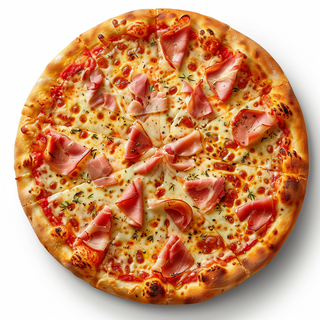 Pizza Ham and cheese