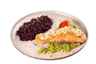 Сьомга с мед и горчица 300 гр