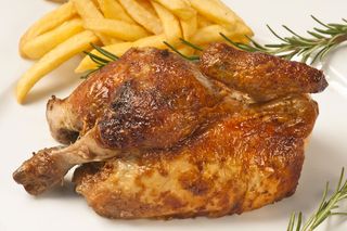 Mezzo pollo (ordinabile SOLO dalle 18:30)