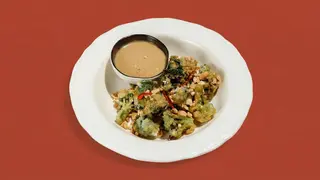 Broccoli in Nut Sauce