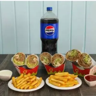 Menu durum para 3 personas 