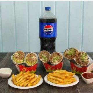 Menu durum para 3 personas 