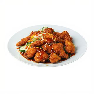 Pollo agridulce