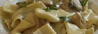 Foiade fresche ai funghi porcini