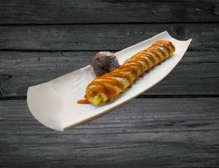 Млин з сиром та карамеллю