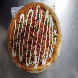 80. Pizza Vegetal De Atún