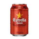 Estrella Damm Cerveza Lata 33cl